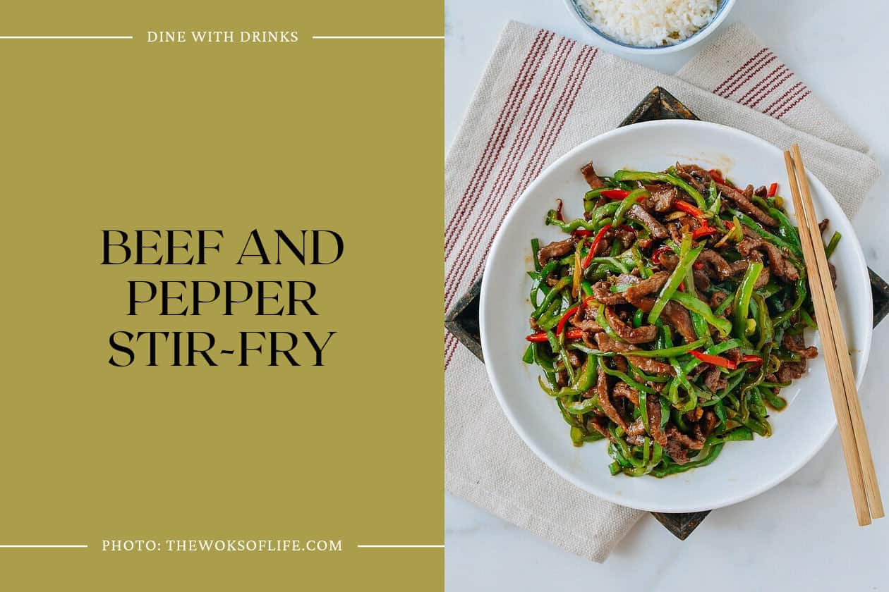 Beef And Pepper Stir-Fry