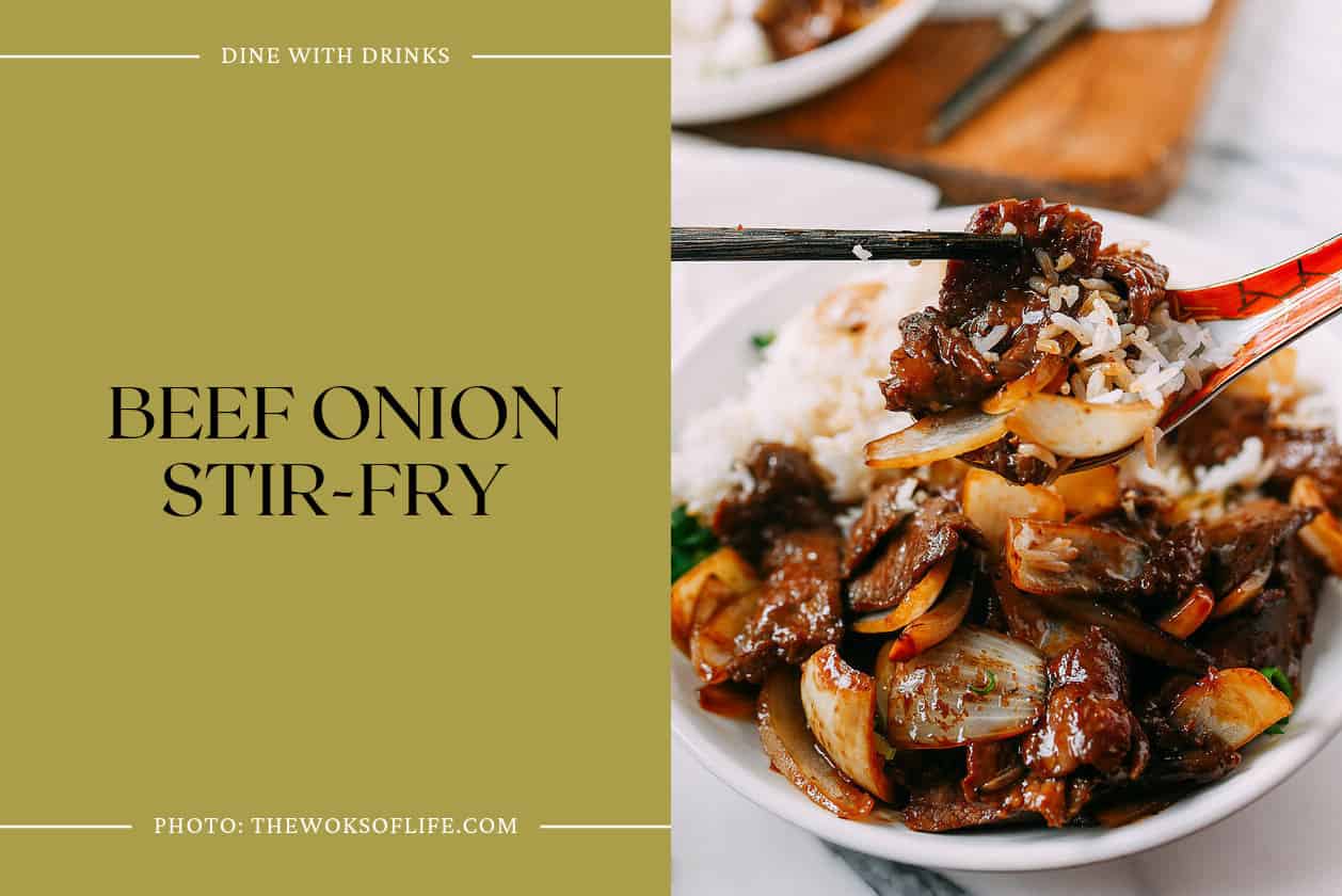 Beef Onion Stir-Fry