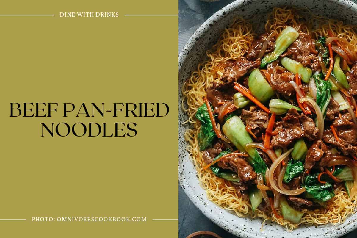 Beef Pan-Fried Noodles