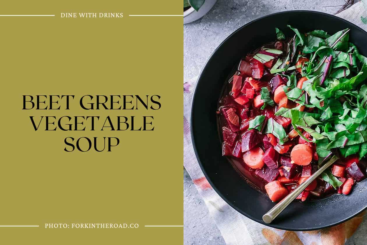 Beet Greens Vegetable Soup