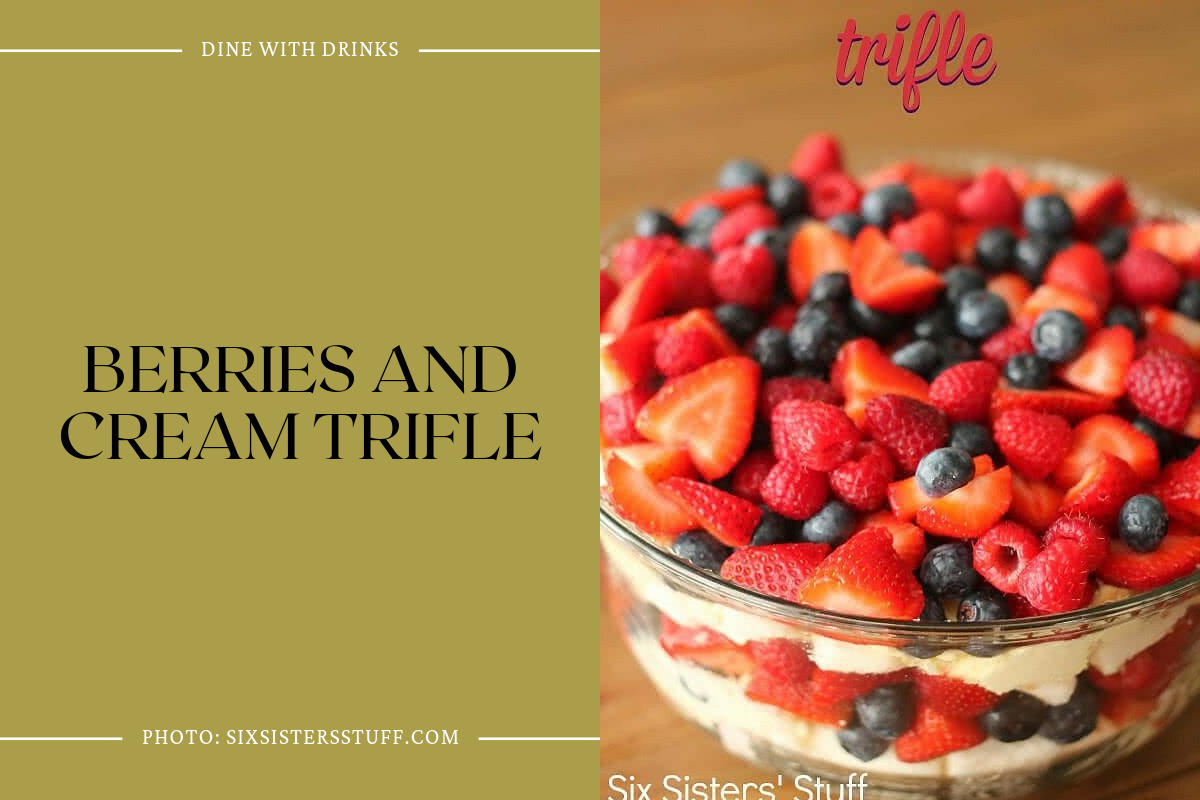 Berries And Cream Trifle