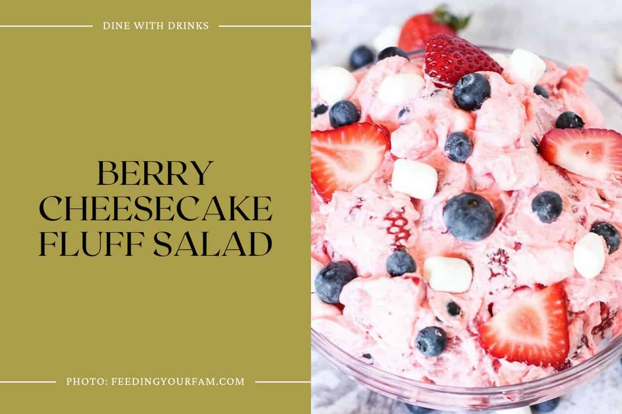 Berry Cheesecake Fluff Salad
