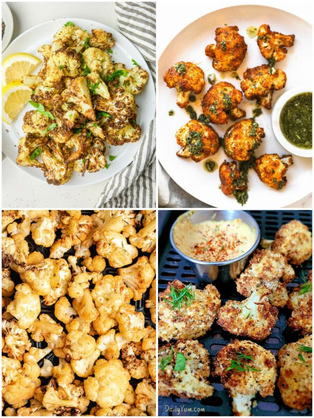 16 Air Fryer Cauliflower Recipes That Will Blow Your Mind!