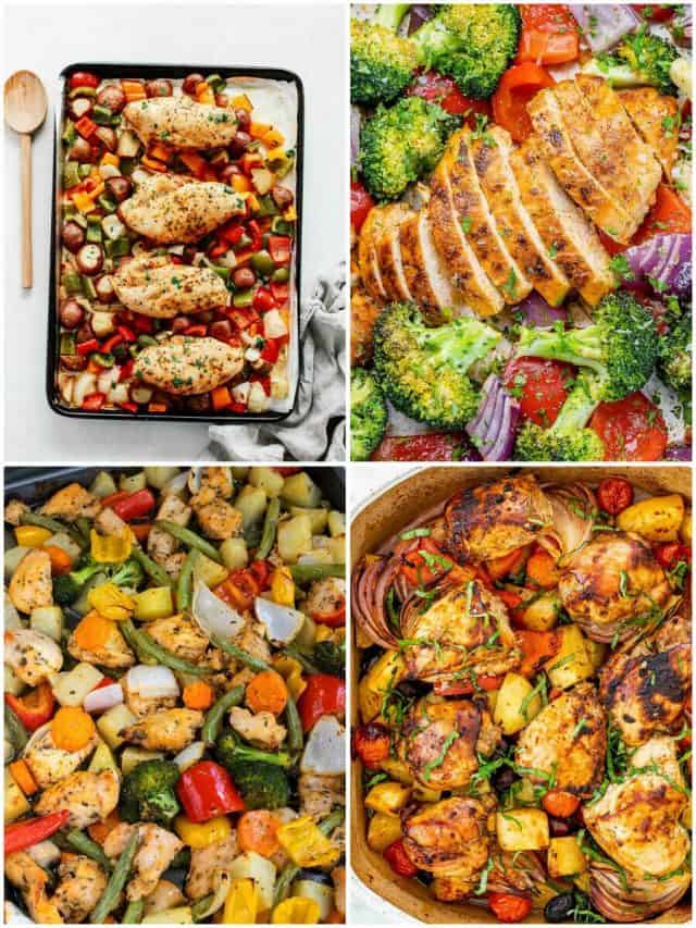 18 Chicken And Veggie Recipes To Tantalize Your Taste Buds!