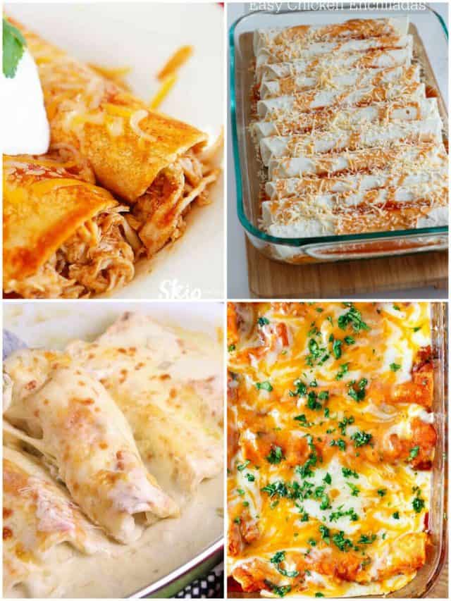 11 Chicken Enchilada Recipes To Sizzle Up Your Taste Buds!