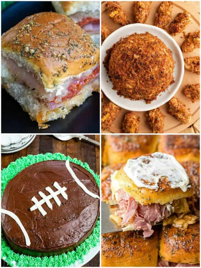 21 Football Recipes To Fuel Your Game Day Feasts!