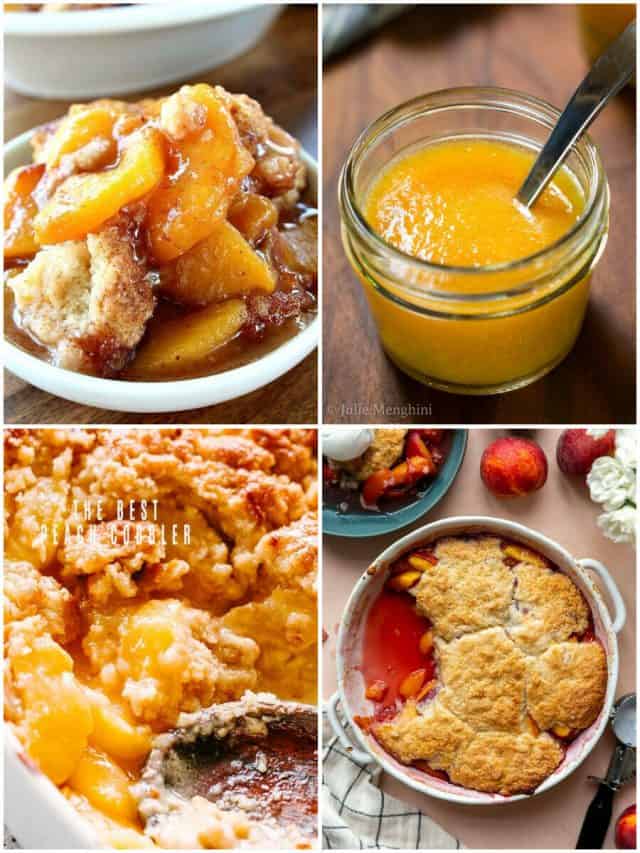 24 Fresh Peach Recipes To Savor The Sweetness Of Summer