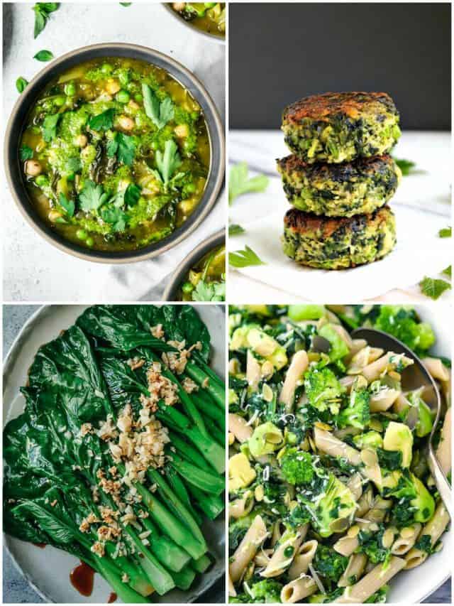 23 Green Vegetable Recipes To Make You Love Your Greens!