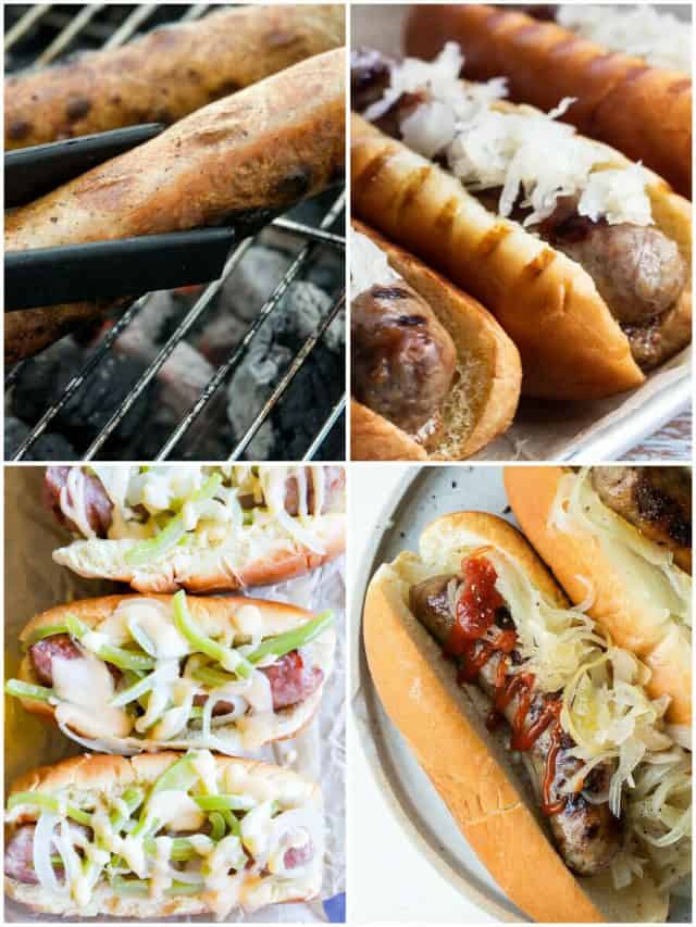 13 Grilled Bratwurst Recipes That'Ll Sizzle Up Your Summer!