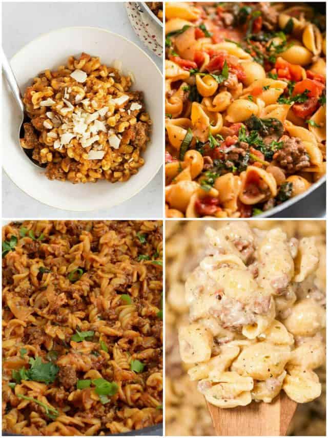 11 Ground Beef Pasta Recipes To Satisfy Your Cravings!