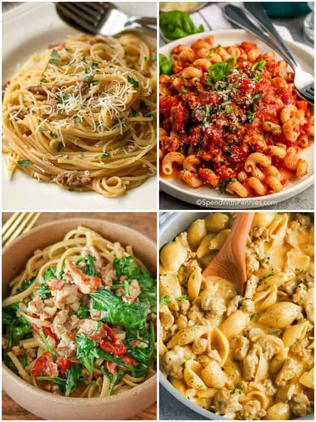 15 Ground Turkey Pasta Recipes To Whip Up A Delicious Twist!