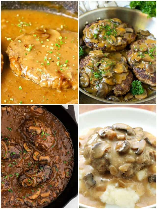 10 Hamburger Steak Recipes To Sizzle Up Your Tastebuds!