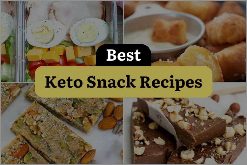 24 Keto Snack Recipes That Are Deliciously Low Carb! | DineWithDrinks