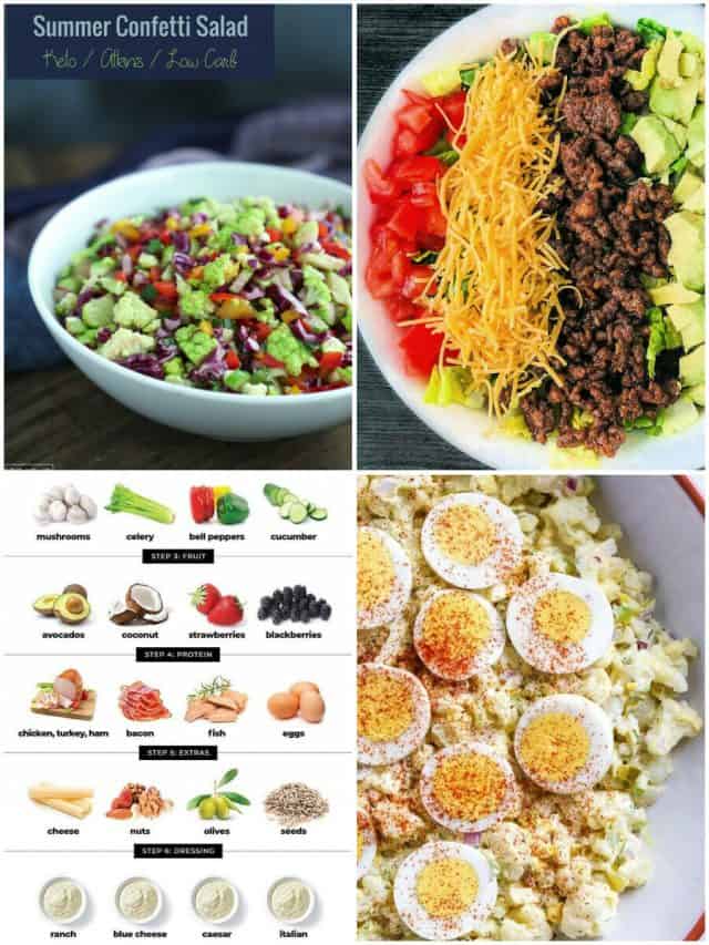 16 Low Carb Salad Recipes For A Crunchy, Healthy Delight!