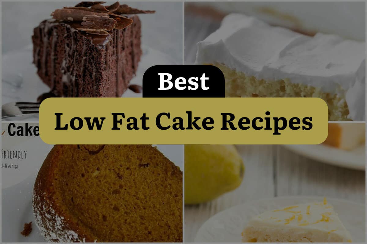 23 Best Low Fat Cake Recipes