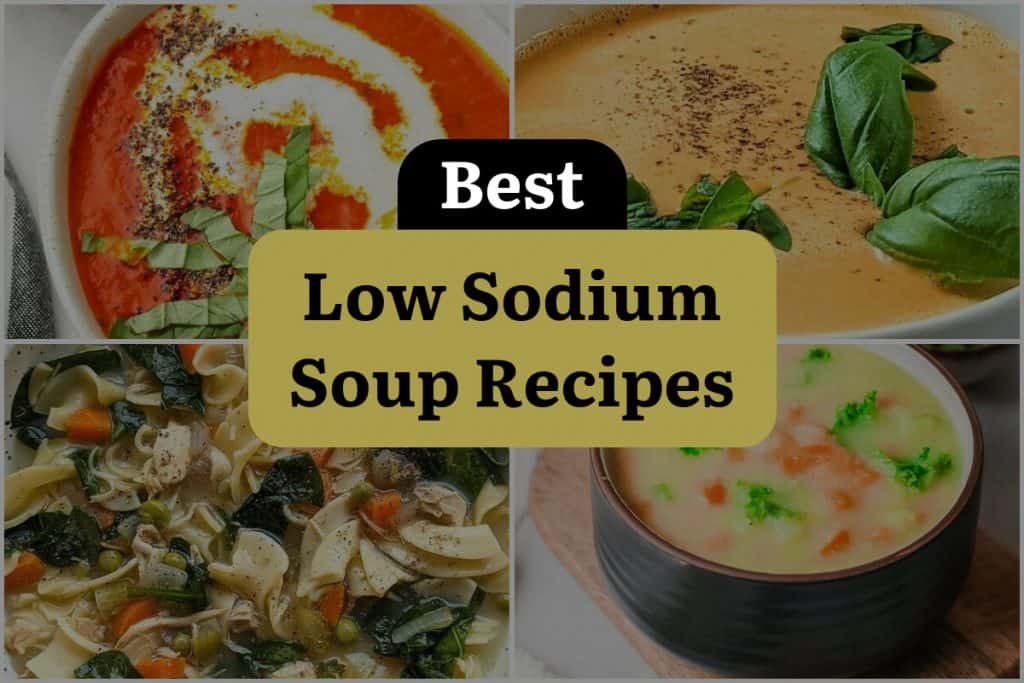 20 Low Sodium Soup Recipes to Savor without the Salt! DineWithDrinks