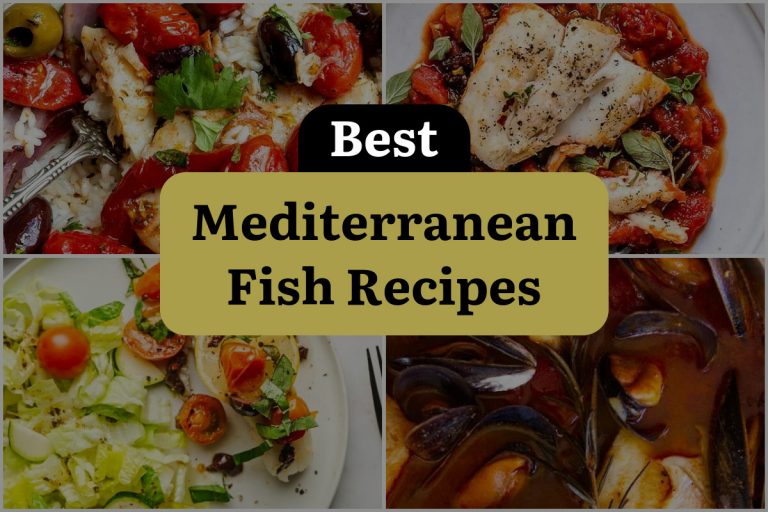 13 Mediterranean Fish Recipes That'll Have You Hooked! | DineWithDrinks