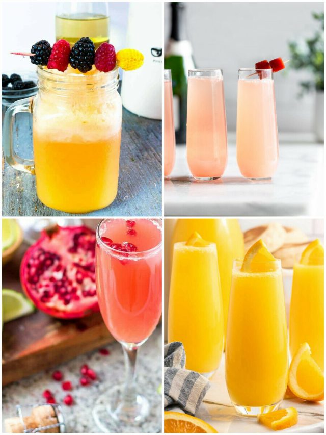 16 Mimosa Recipes To Kickstart Your Brunch Game!