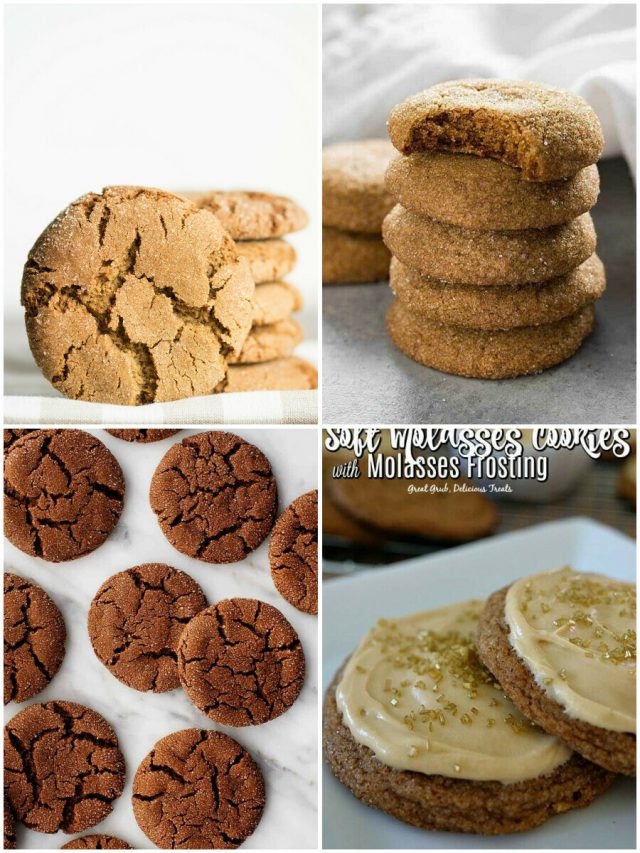 19 Molasses Cookies Recipes To Satisfy Your Sweet Tooth
