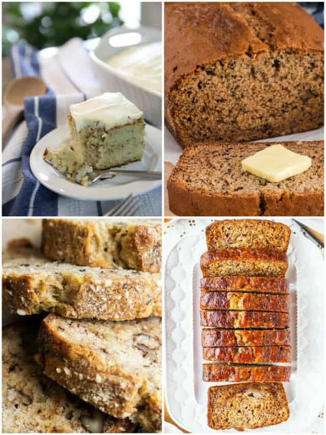 10 Overripe Banana Recipes To Save The Day!