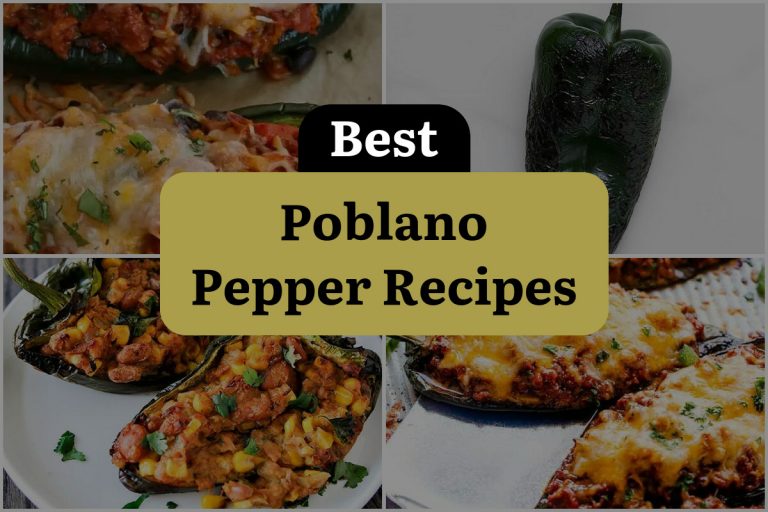 17 Poblano Pepper Recipes that will Spice up Your Taste Buds