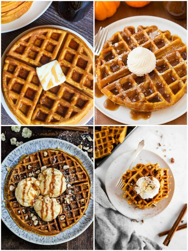 21 Pumpkin Waffle Recipes To Spice Up Your Mornings!