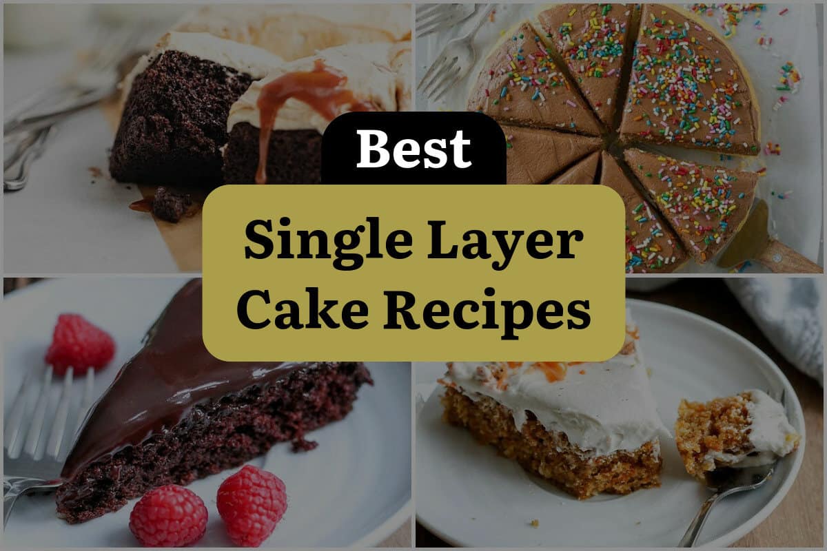 18 Best Single Layer Cake Recipes