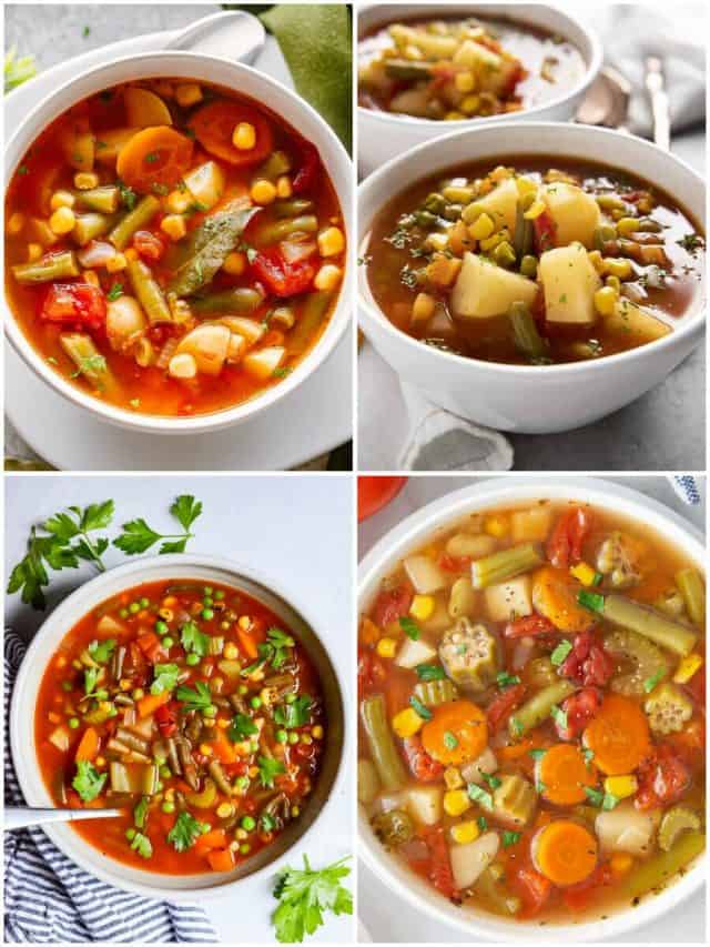 23 Slow Cooker Vegetable Soup Recipes To Warm Your Soul