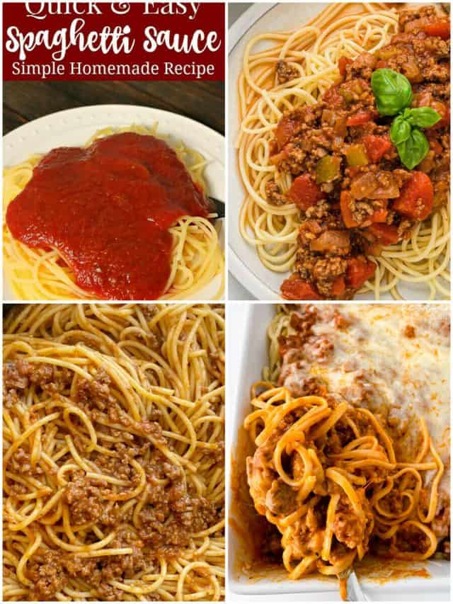26 Spaghetti Sauce Recipes To Tantalize Your Taste Buds