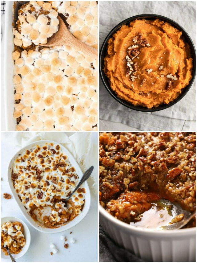 21 Thanksgiving Sweet Potato Recipes That'Ll Steal The Show!