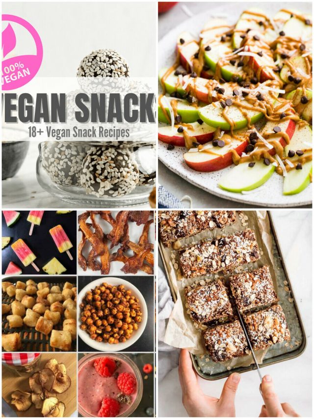 15 Vegan Snack Recipes To Satisfy Your Cravings!