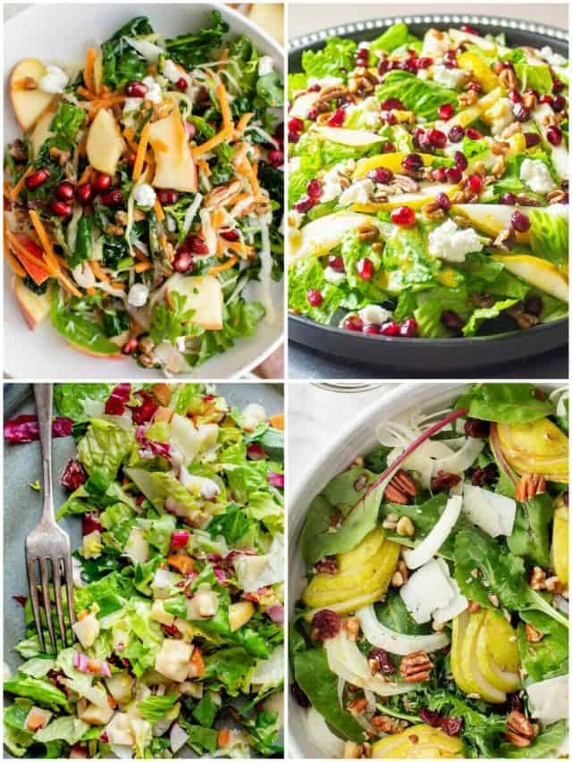 26 Winter Salad Recipes To 'Leaf' You Hungry For More!