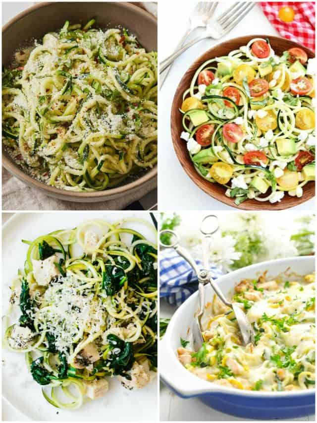26 Zucchini Noodle Recipes To Spiralize Your Taste Buds!