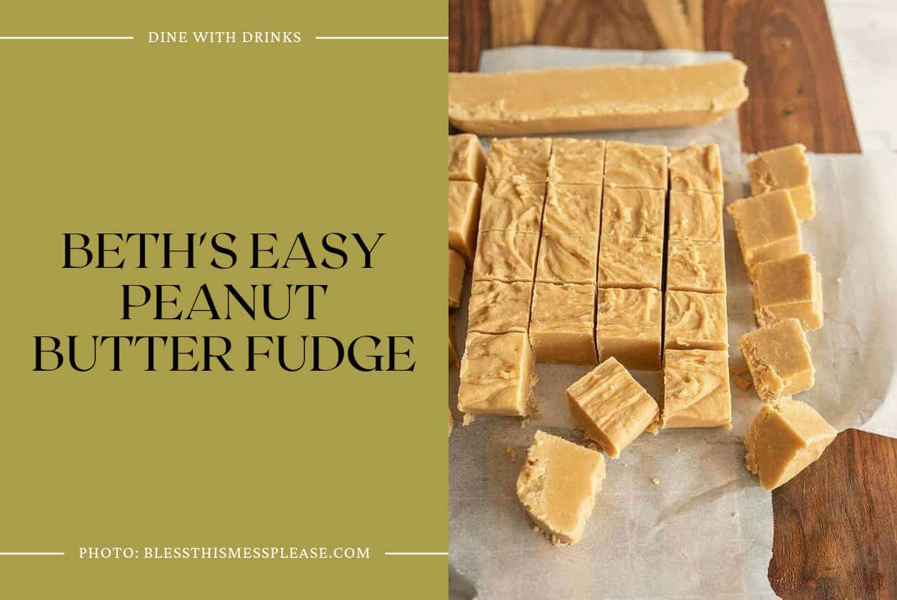 Beth's Easy Peanut Butter Fudge