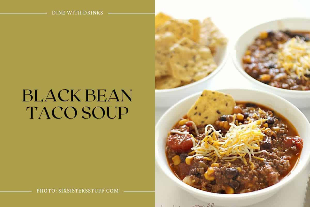Black Bean Taco Soup
