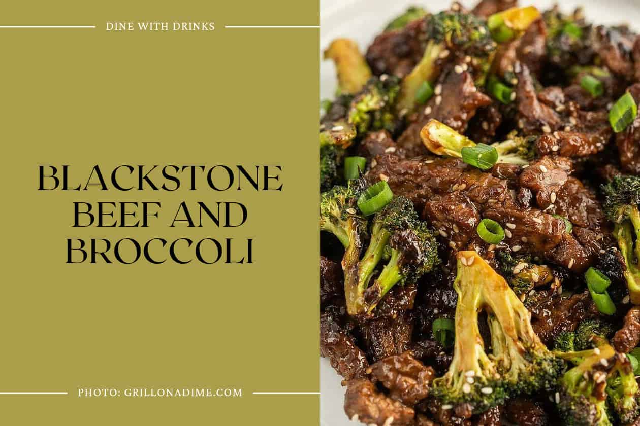 Blackstone Beef And Broccoli