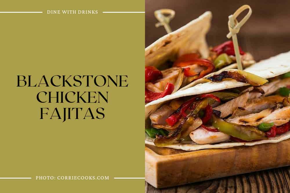 Blackstone Chicken Fajitas