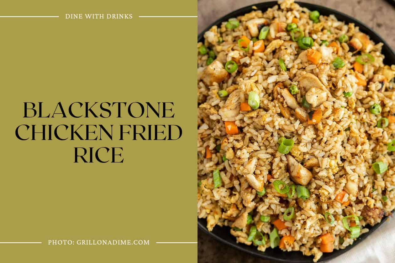 Blackstone Chicken Fried Rice