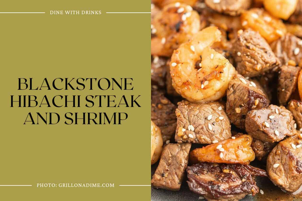Blackstone Hibachi Steak And Shrimp