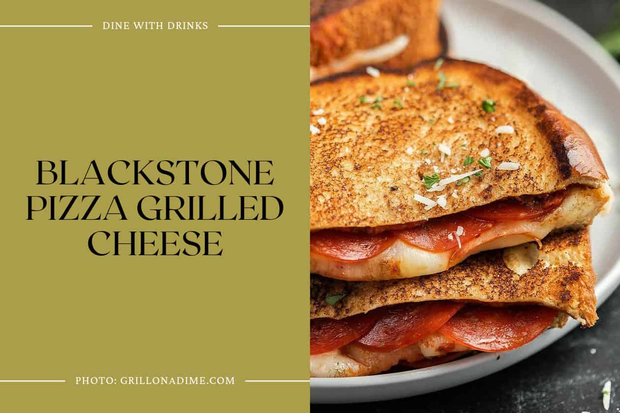 Blackstone Pizza Grilled Cheese