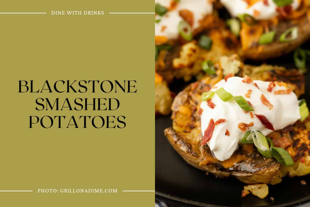 Blackstone Smashed Potatoes