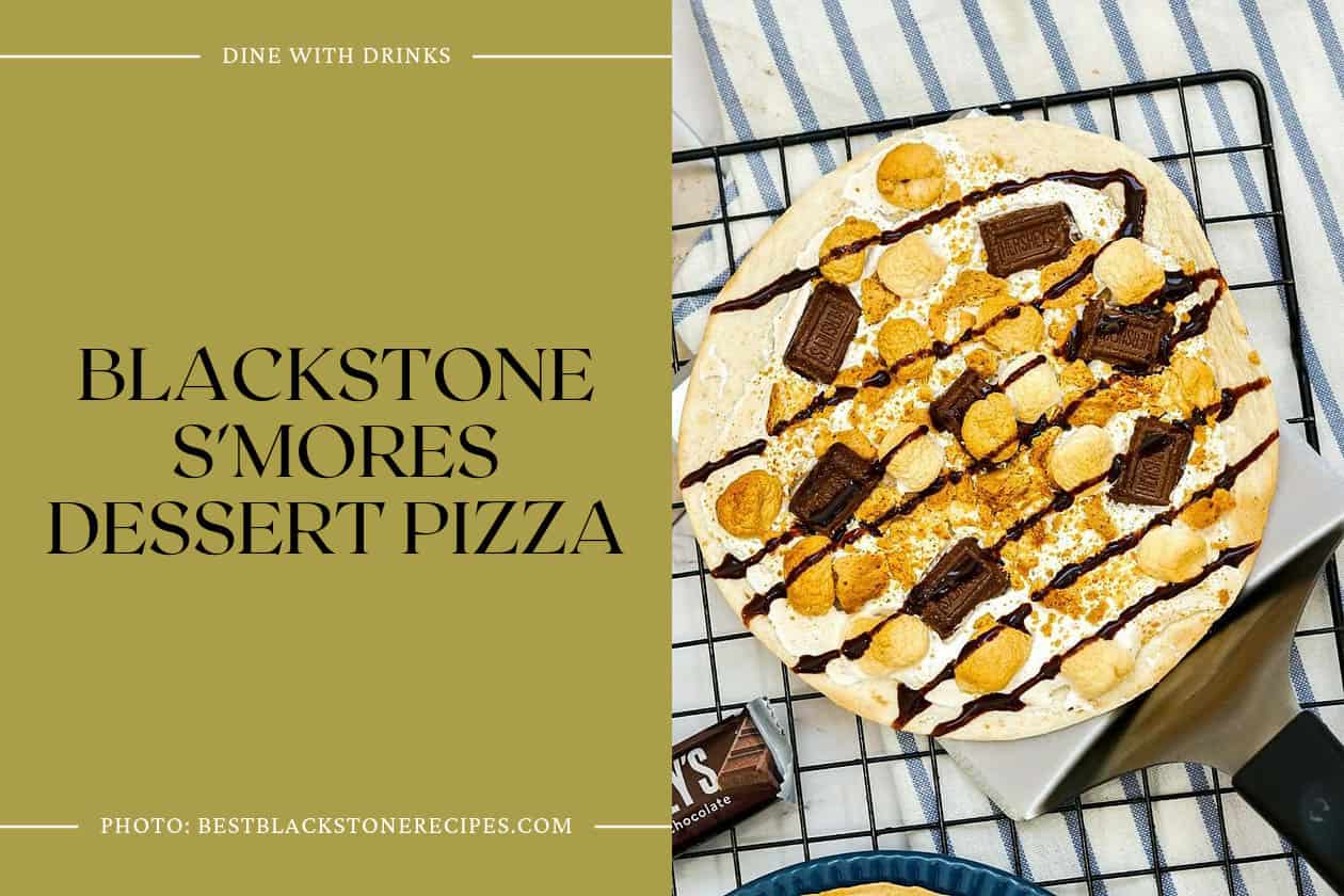 Blackstone S'mores Dessert Pizza