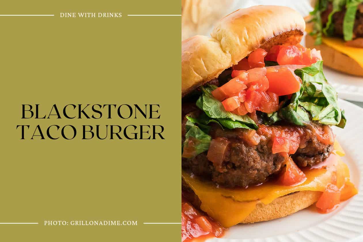 Blackstone Taco Burger