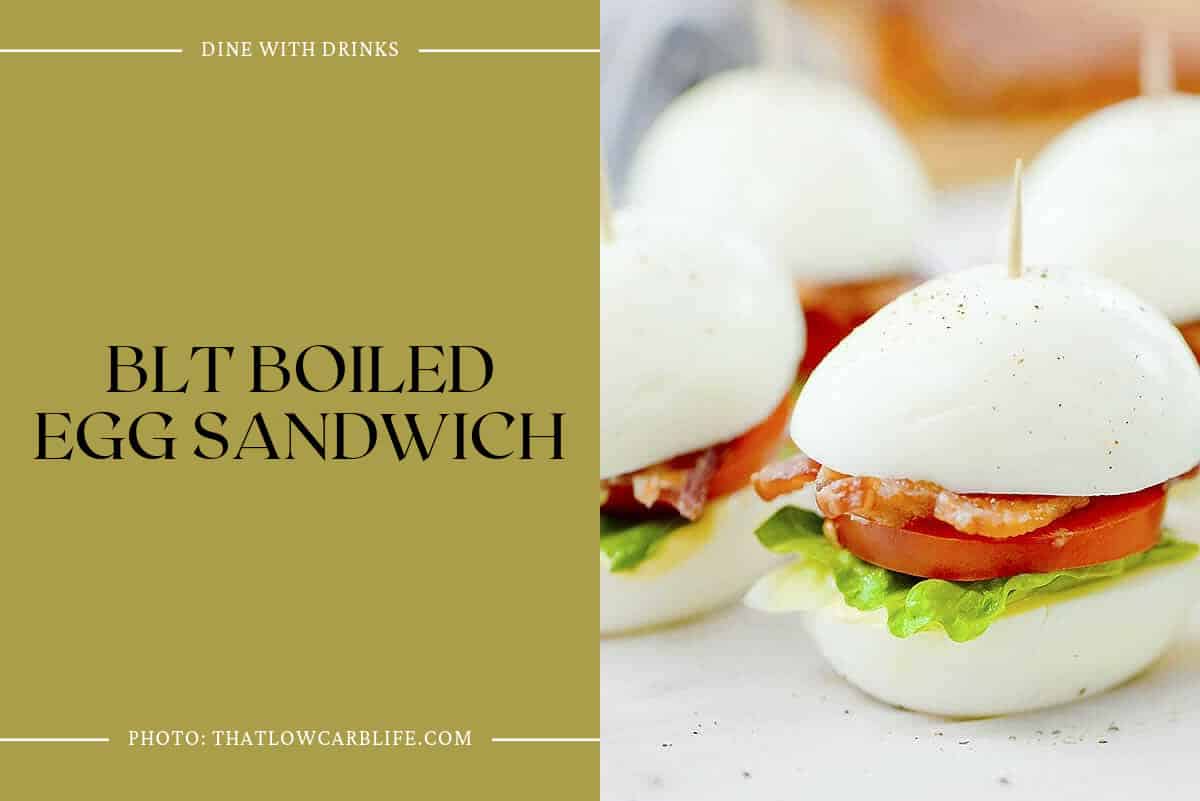 Blt Boiled Egg Sandwich
