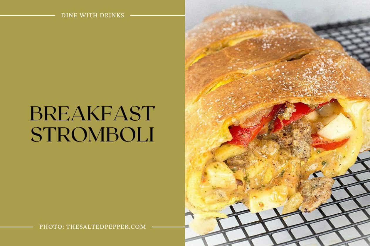 Breakfast Stromboli