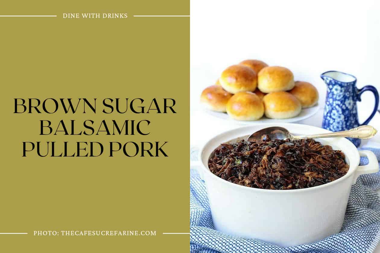 Brown Sugar Balsamic Pulled Pork