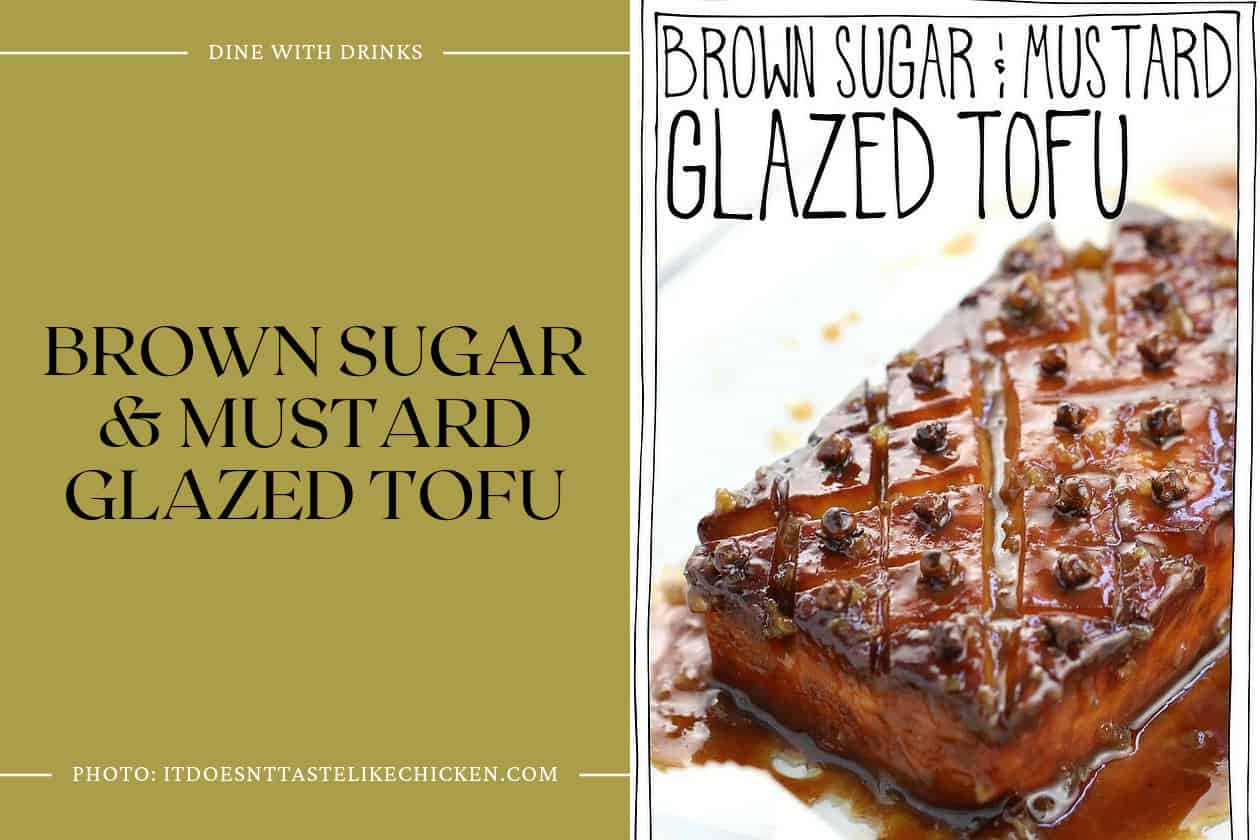 Brown Sugar & Mustard Glazed Tofu