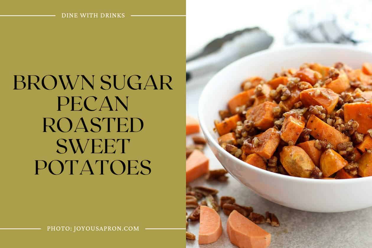 Brown Sugar Pecan Roasted Sweet Potatoes