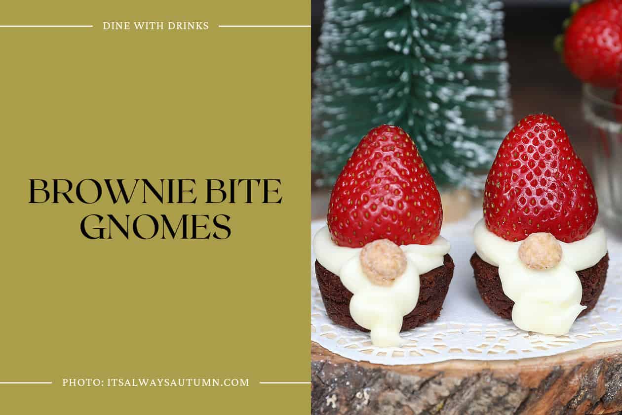 Brownie Bite Gnomes