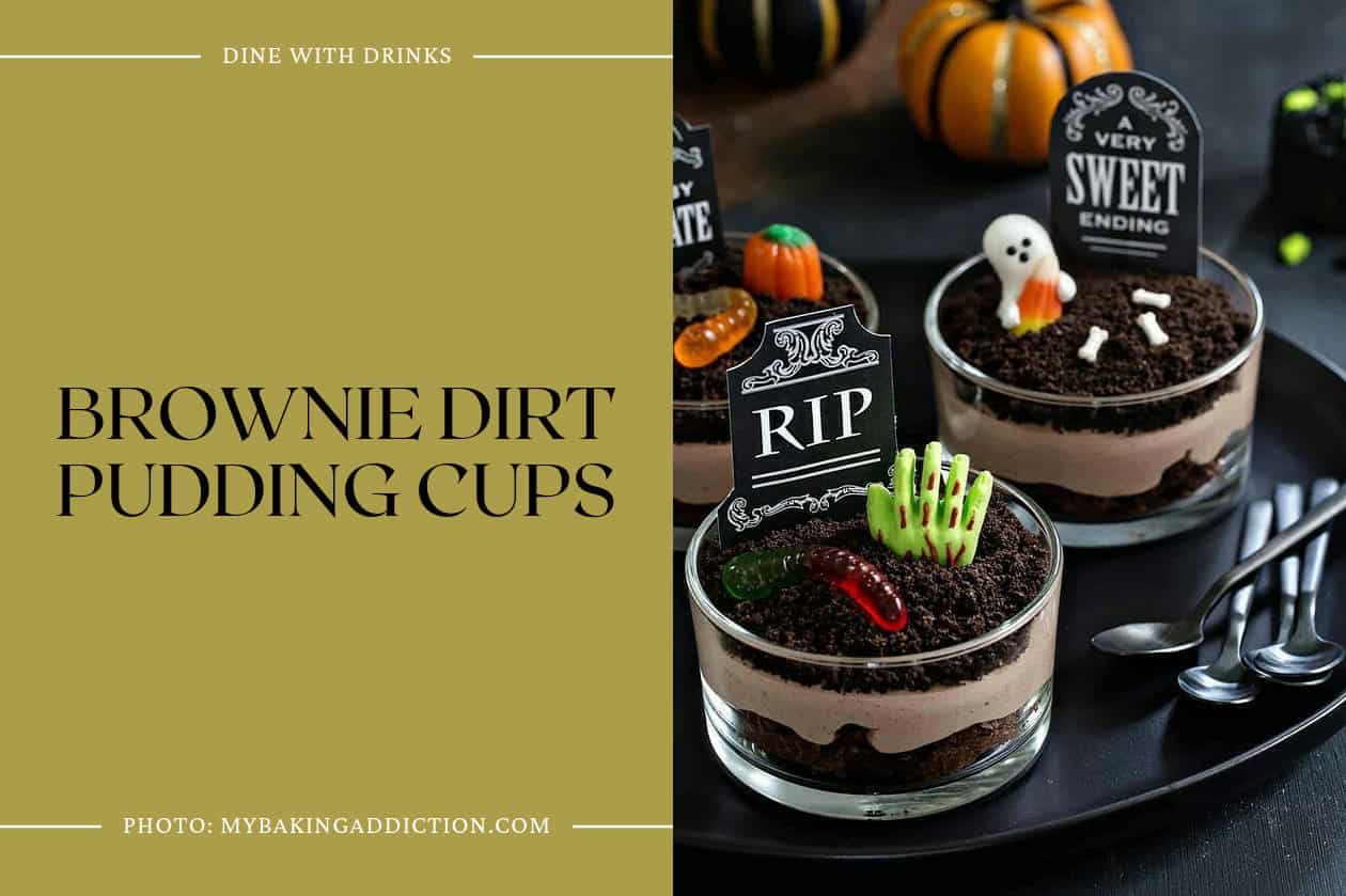 Brownie Dirt Pudding Cups